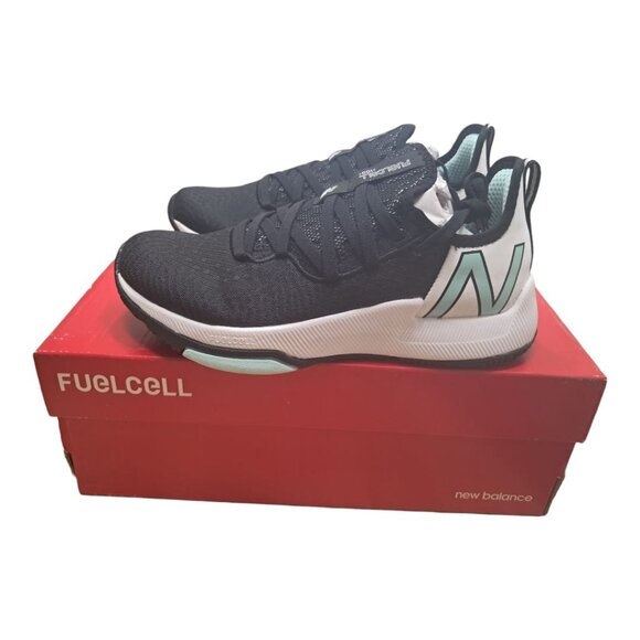 NWT New Balance Women's FuelCell 100- Black/Mint- Size: Women 5 / Men 4.5 (22cm) - Picture 7 of 13